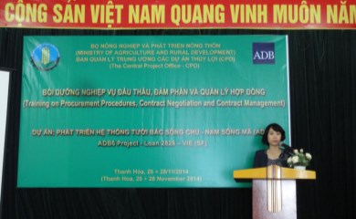 Chương trình Đào tạo: "Bồi dưỡng nghiệp vụ đấu thầu, đàm phán và quản lý hợp đồng"