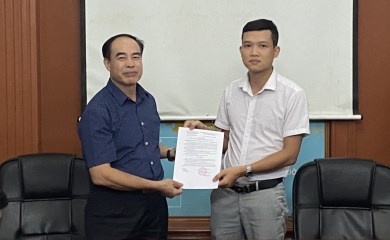 Lễ công bố Quyết định bổ nhiệm ông Bùi Huy Bình giữ chức Trưởng phòng Phòng Kế hoạch tổng hợp