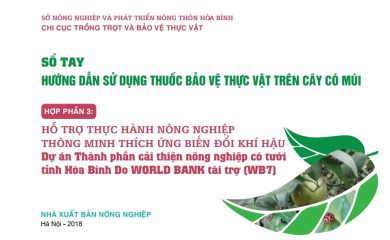 Sổ tay Hướng dẫn sử dụng thuốc bảo vệ thực vật trên cây có múi