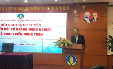 Chuyển đổi số là cơ hội để ngành Nông nghiệp phát huy vai trò trụ đỡ của nền kinh tế