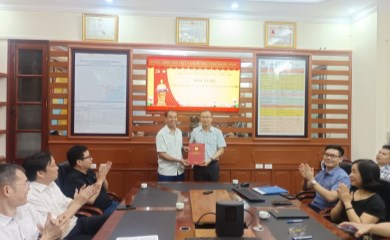 Hội nghị công bố Quyết định Bổ nhiệm lại Phó trưởng ban Ban Quản lý Trung ương các dự án Thủy lợi